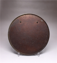 Fun collection] Meiji period metalworking precision casting snow Mark Tang copper hanging mirror dressing mirror bronze mirror