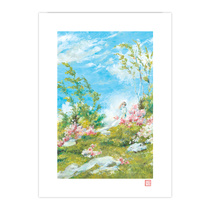 Free illustrator Zhou Yu Shirt (Impression - Spring) Healing Limited Edition