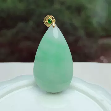 天然玉 水滴 水差し 翡翠（2）翡翠种水镯｜打破传统审美，让风格