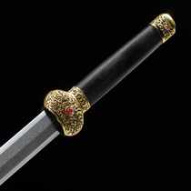 20-inch golden jewel edged sword (octafacial golden uwood) Zhejiangs master unopened