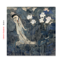 Dai Dunbang Tang Poetry and Song Ci Wu Wenying (over Qinlou) New Chinese decorative hanging painting E