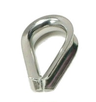 316 stainless steel collar wire rope fittings triangle ring chicken heart ring boast M28 28mm