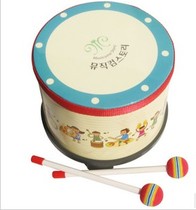 Orff musical instrument Korean custom children flower drum with hammer two
