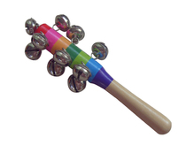 Full 10 yuan Orff instrument 10 Bell color bar bell rainbow stick Bell