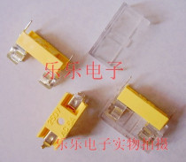 Glass fuse holder Transparent shell cover 5x20mm Fuse holder Welded with cover Fuse clip socket