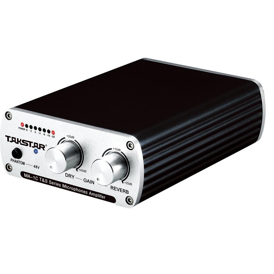 Takstar/Successful MA-1C Microphone Amplifier 48V Power Belt Reverberation Microphone