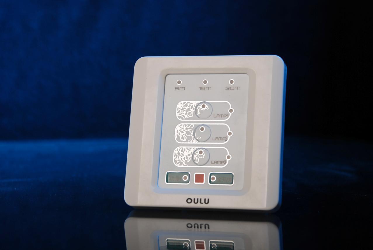 Olu intelligent switch OL86P-KA white 3-way remote control system special intelligent switch 86