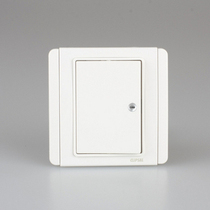 Qisheng E3000 White White Schneider Qisheng switch socket one open dual control switch panel