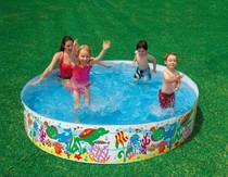 INTEX Baby Swimming Pool Large hard glue pool Non-inflatable insulation Family childrens swimming bucket pool