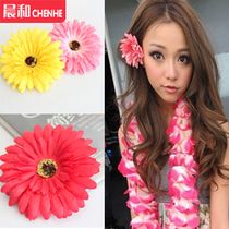 Beach and seaside tourism vacation Jiapin simulation floral headdress headwear hair accessories hair rope bikini corsage multicolor