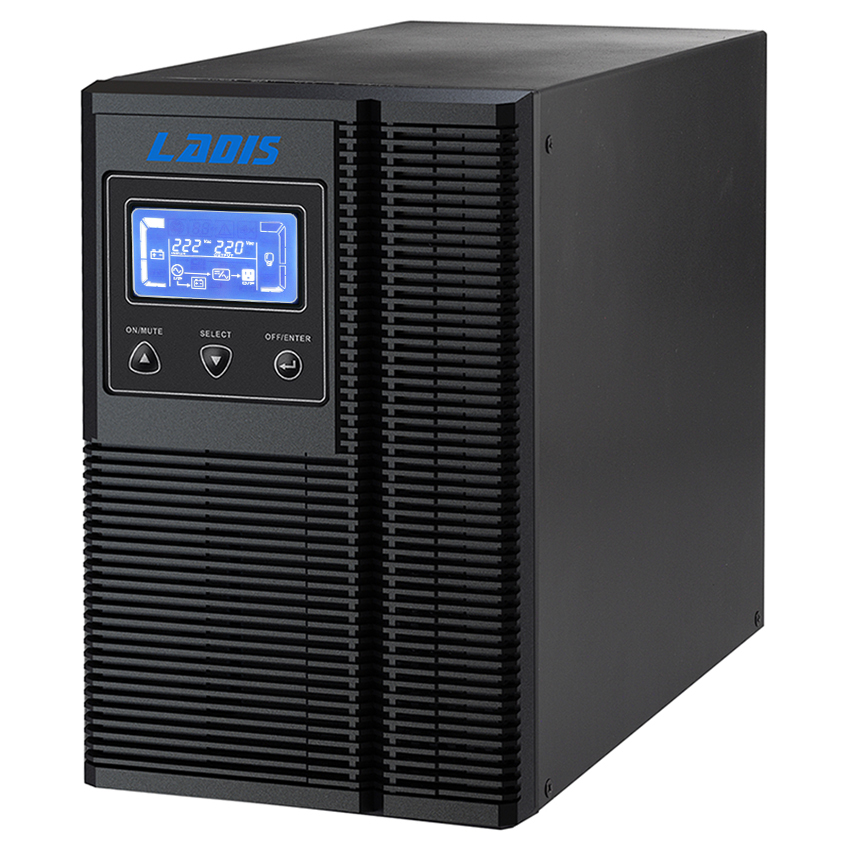 Reddis 1 KVA 30-minute on-line UPS 800W UPS with 24AH batteries and 3 G1KL batteries