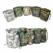 Outdoor tactical equipment Molle small recycling bag collection bag debris bag storage bag Camouflage accessory bag