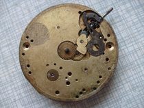 ADJUSTED brand 15 drill old pocket watch movement