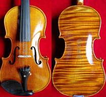 Advanced handmade violin hand-made whole board tiger pattern