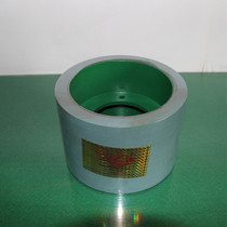 6 inch strong high wear-resistant rubber roller Fifth generation green color rubber roller thickened wear-resistant rubber roller