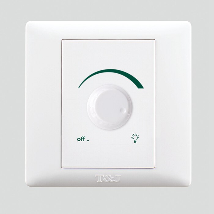  12 68 Space based Yueting 86 220V Rotary Dimming Switch Panel 40W 630W Incandescent Halogen 