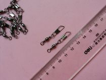Connector Luya accessories fishing gear accessories anti-bite wire front wire fishing hook Sanben hook three wool hook
