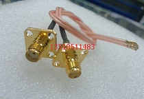 IPX SMA-KKF coaxial 50 European bridge AP signal wire high frequency IPEX transfer SMA mother flange 50 European jumper