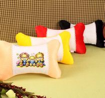 Yukai handmade Delight cross stitch kit 14CT car neck pillow (yellow and black only)