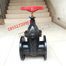 Z45T-16 Cast iron flange gate valve Z45T-10 dark rod gate valve Sewage gate valve DN50 65 80