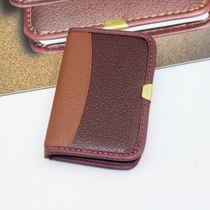 Hong Kong letter pocket phone book address book phone book Portable puimitation leather 132K phone record book