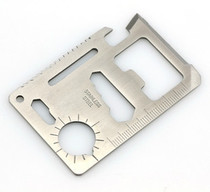 Large military knife camping life card delivery card holder