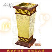 Hotel lobby diamond leather surface cone seat soot bucket personalized three-dimensional fruit leather box