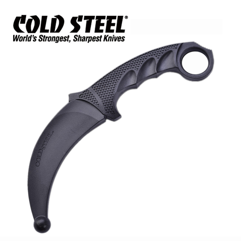 Cold steel safety training tool 92R49Z for blunt-headed tiger claw plastic steel training knife