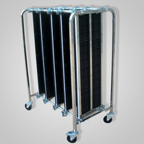 Factory anti-static turnover car pcb recycling car patch workshop jig storage car smt material transfer car