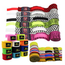 5 m elastic Muay Thai bandage boxing strap Sanda bandage tie hand belt Muay Thai boxing hand strap 2