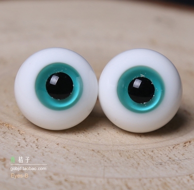 taobao agent Green Orange BJD Eyes SD Eyes Couner Glass Eye 10 12 14 16mm spot B EHAB506
