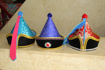New childrens Mongolian hat mens hat National headdress performance hat Knights hat hat dance accessories grassland home hat accessories