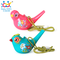 New Huile 529 Painted waterbird music Whistle playing Musical instrument Traditional creative baby bathroom water play