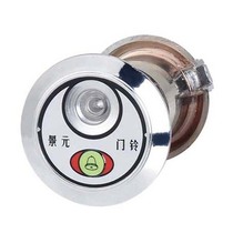 Low Price Promotion Jingyuan Doorbell High Quality Security Door Integrated Door Mirror Cat Eye Two-in-one 35-45mm Open Pore