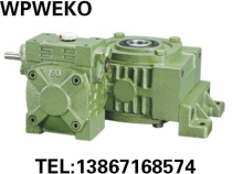 Factory direct WPWEKO120-175#two-stage worm gear reducer machine gearbox standard 94 copper