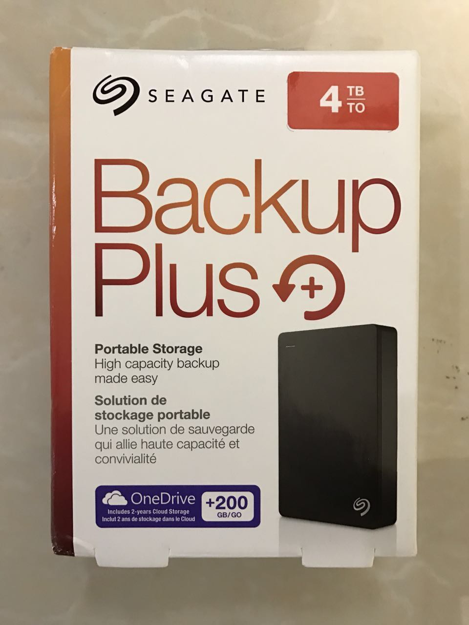 U.S. original genuine with spot Seagate Plus 4TB mobile hard disk 2.5 inch brand-new