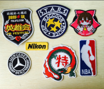Personality Ordering L Various arm Chapters Chest Badge Badge with cloth stickers embroidered with embroidered label Custom