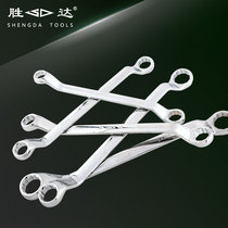 Shengda Tools (Electroplating) Double-ended Torx Wrench Double-ended Glasses Wrench Auto Repair Machine Repair Two-ended Spanner