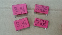 WIMA Capacitor 400v0 15uF Red Weimar 0 15UF 400V German original Weimar MKP10 disassembled parts