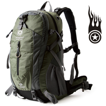 Outdoor Pentagram five-pointed star 3550L anti-splash mountaineering bag travel shoulder riding hiking backpack men and women