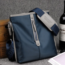 Oxford Cloth Mens Bag Single Shoulder Bag Casual Diagonal Satchel Fashion Mens Bag Canvas Cross-Pack Tide Men Harp Small Backpack