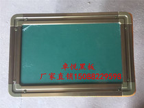 High-grade electrophoresis side large blackboard 0 3 thick plate surface magnetic teaching green board classroom large blackboard hanging single-sided