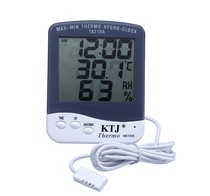 Golden Tujia KTJ TA218A indoor number of temperature and humidity meter electronic thermometer hygrometer with time