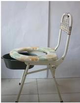 Foldable sitting toilet chair for elderly toilet chair pregnant woman sitting in a stool toilet small squat chair Easy toilet stool