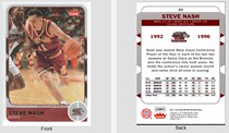 Genuine Genuine Special Fleer Company 1112 Retro Series 49 Nash University Card Star Card