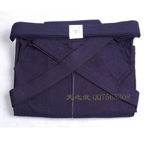 (Tianwu) 6000#cotton pants (Hakama) 100% natural vegetable dye positive blue dye-Kendo suit