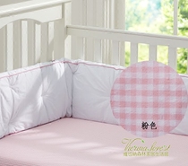 Quality Princess color cotton dyed cotton fabric baby bed hotter cover soft breathable 4 colors
