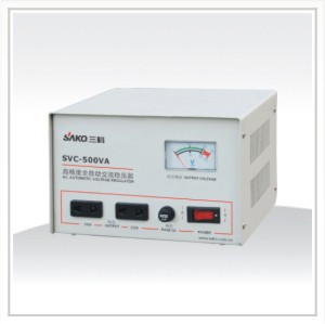 Three-Branch SVC-500VA (Single-Phase) Voltage Regulator Household Voltage Regulator
