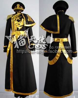 taobao agent ★ Cat Angel COS ★ Fantasy Partner/07GHOST Ayanim Empire Military Uniform Spot/Custom