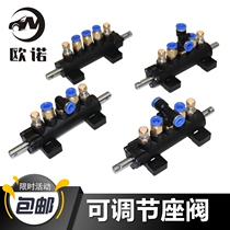 Fire Eagle excellent Naite demolition and pickage machine accessories control rear tilt arm five-way valve foot pedal valve shunt valve switch